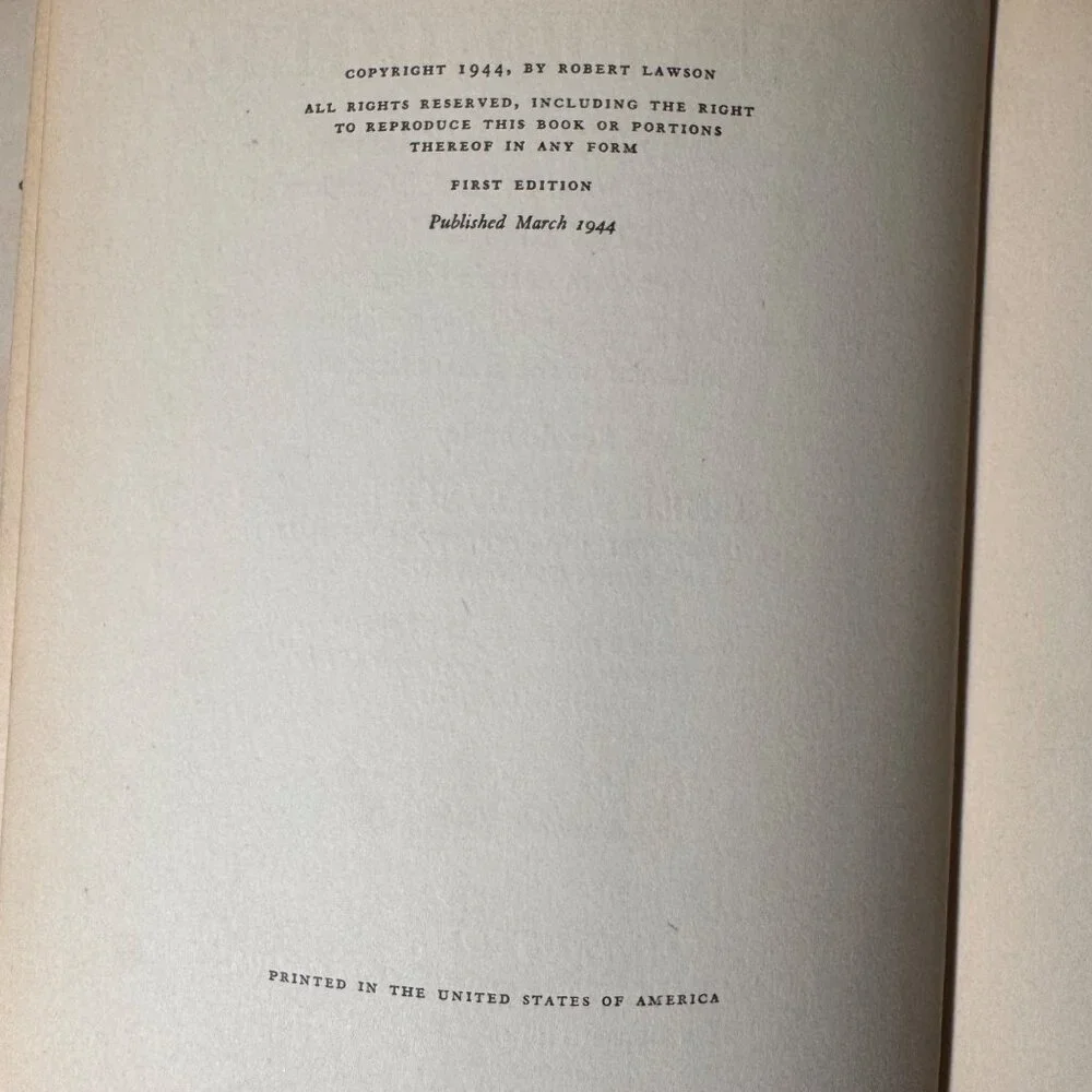 Country Colic Weeders Digest Robert Lawson Stated 1st Ed 1944 HC DJ Illustrated - Picture 5 of 16